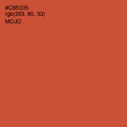 #CB5035 - Mojo Color Image