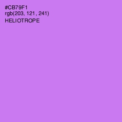 #CB79F1 - Heliotrope Color Image