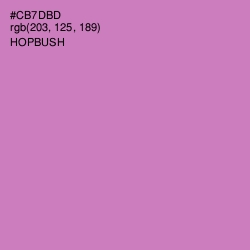 #CB7DBD - Hopbush Color Image