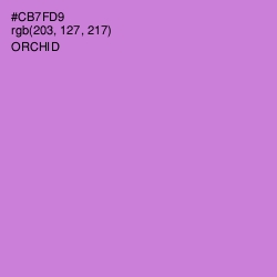 #CB7FD9 - Orchid Color Image