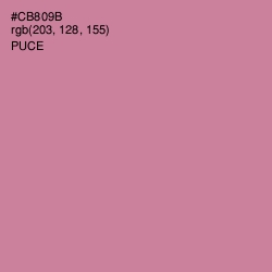 #CB809B - Puce Color Image