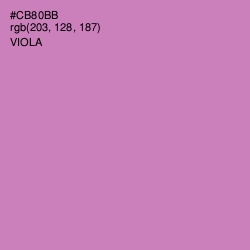 #CB80BB - Viola Color Image