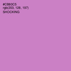 #CB80C5 - Shocking Color Image