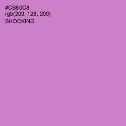 #CB80C8 - Shocking Color Image