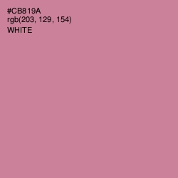 #CB819A - Puce Color Image