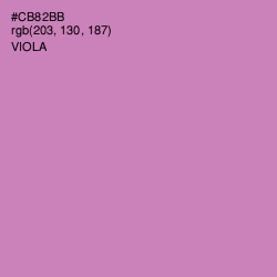 #CB82BB - Viola Color Image