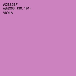#CB82BF - Viola Color Image