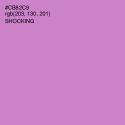 #CB82C9 - Shocking Color Image