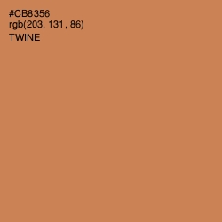 #CB8356 - Twine Color Image