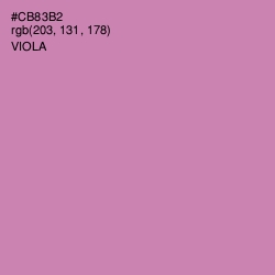 #CB83B2 - Viola Color Image