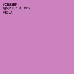 #CB83BF - Viola Color Image