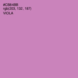 #CB84BB - Viola Color Image