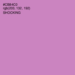 #CB84C0 - Shocking Color Image