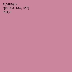 #CB859D - Puce Color Image