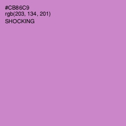 #CB86C9 - Shocking Color Image