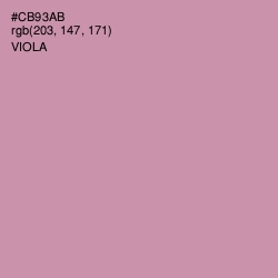 #CB93AB - Viola Color Image