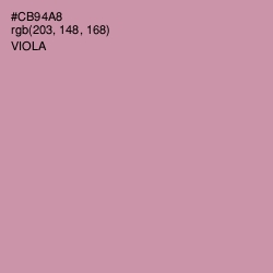 #CB94A8 - Viola Color Image