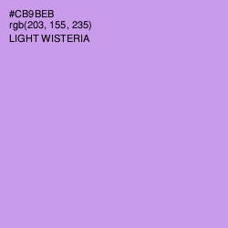 #CB9BEB - Light Wisteria Color Image