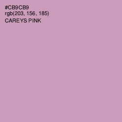 #CB9CB9 - Careys Pink Color Image