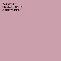 #CB9FAB - Careys Pink Color Image