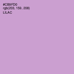 #CB9FD0 - Lilac Color Image
