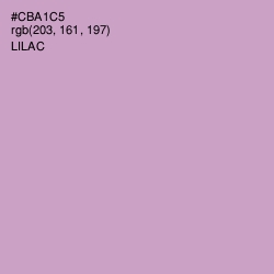 #CBA1C5 - Lilac Color Image