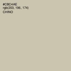 #CBC4AE - Chino Color Image
