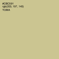 #CBC591 - Yuma Color Image