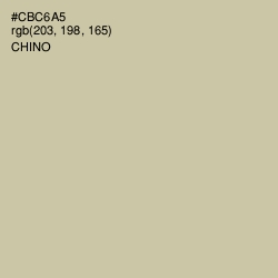 #CBC6A5 - Chino Color Image