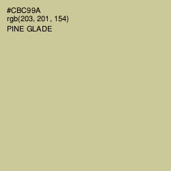 #CBC99A - Pine Glade Color Image