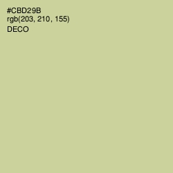 #CBD29B - Deco Color Image