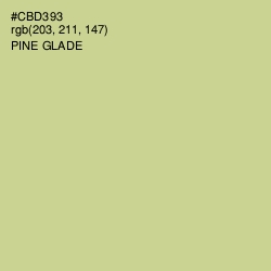 #CBD393 - Pine Glade Color Image