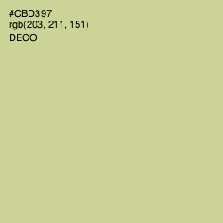 #CBD397 - Deco Color Image