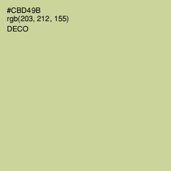 #CBD49B - Deco Color Image