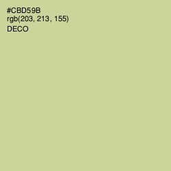 #CBD59B - Deco Color Image