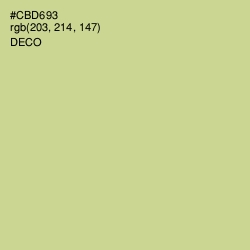 #CBD693 - Deco Color Image