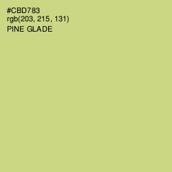 #CBD783 - Pine Glade Color Image
