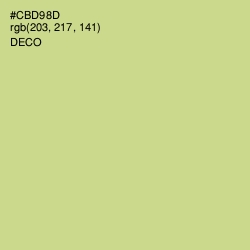 #CBD98D - Deco Color Image