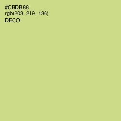 #CBDB88 - Deco Color Image