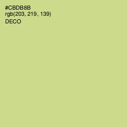 #CBDB8B - Deco Color Image