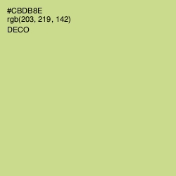 #CBDB8E - Deco Color Image