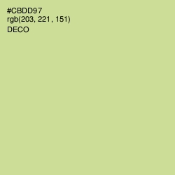 #CBDD97 - Deco Color Image