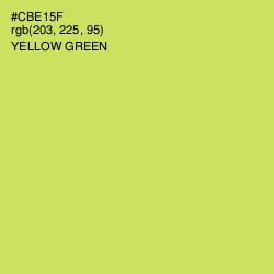#CBE15F - Yellow Green Color Image