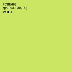 #CBE663 - Yellow Green Color Image