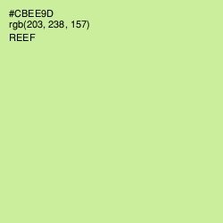 #CBEE9D - Reef Color Image
