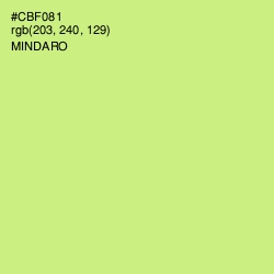 #CBF081 - Mindaro Color Image