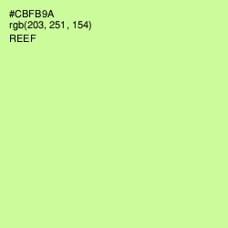 #CBFB9A - Reef Color Image