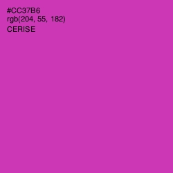 #CC37B6 - Cerise Color Image