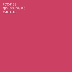 #CC4163 - Cabaret Color Image