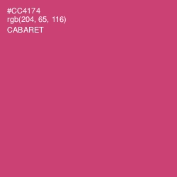 #CC4174 - Cabaret Color Image